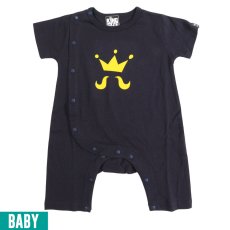 画像1: [子供服] KINGSIZE（キングサイズ）“HiGE LOGO ROMPERS” (1)
