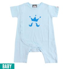 画像1: [子供服] KINGSIZE（キングサイズ）“HiGE LOGO ROMPERS” (1)