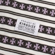 画像4: KINGSIZE（キングサイズ）“ETHNIC BORDER TEE” (4)