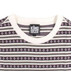画像3: KINGSIZE（キングサイズ）“ETHNIC BORDER TEE” (3)