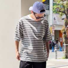 画像9: KINGSIZE（キングサイズ）“ETHNIC BORDER TEE” (9)