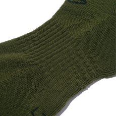 画像9: NEWERA（ニューエラ） “ソックス ショート 3ペア ブラック/オリーブ/カーキ” (9)
