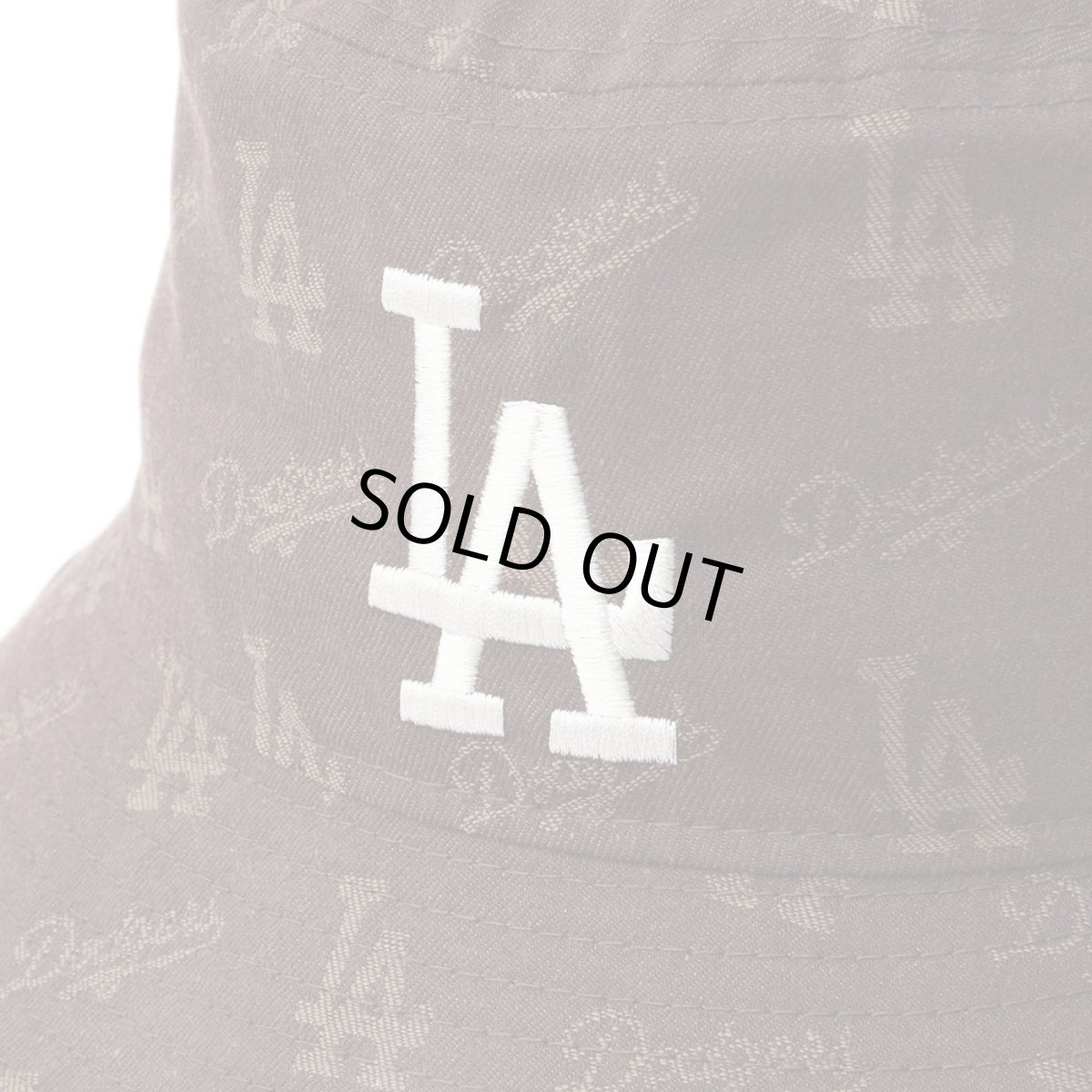 画像8: NEWERA（ニューエラ）“バケット01 MLB Jacquard ロサンゼルス・ドジャース ブラウン” (8)