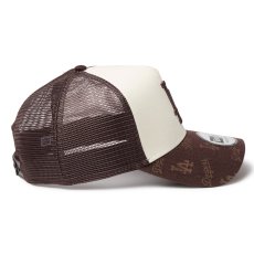 画像6: NEWERA（ニューエラ）“9FORTY A-Frame トラッカー MLB Jacquard ロサンゼルス・ドジャース ブラウン” (6)