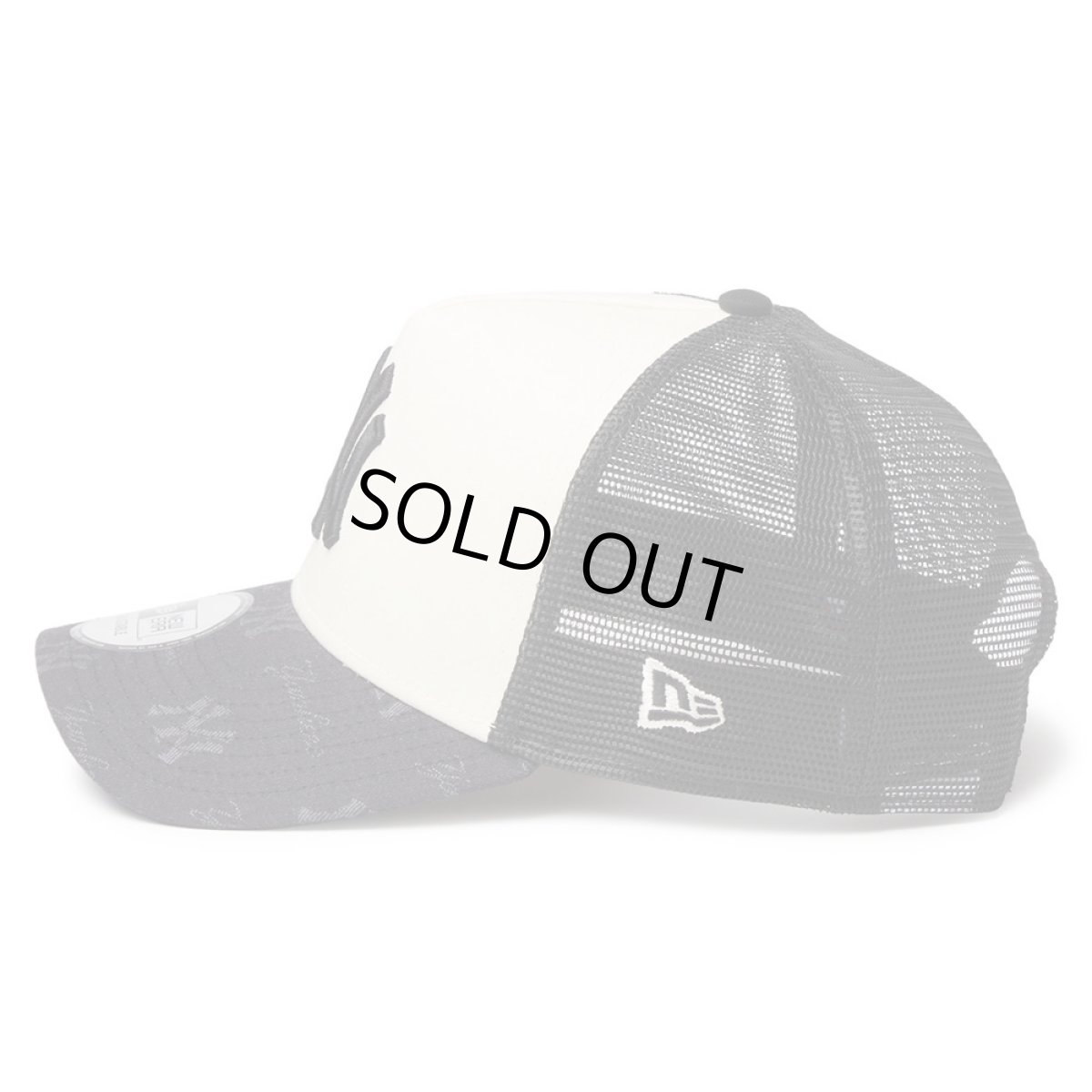 画像5: NEWERA（ニューエラ）“9FORTY A-Frame トラッカー MLB Jacquard ニューヨーク・ヤンキース ブラック” (5)