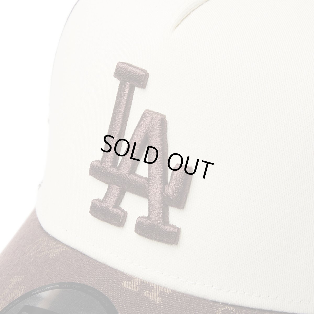 画像8: NEWERA（ニューエラ）“9FORTY A-Frame トラッカー MLB Jacquard ロサンゼルス・ドジャース ブラウン” (8)