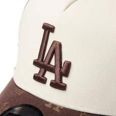 画像8: NEWERA（ニューエラ）“9FORTY A-Frame トラッカー MLB Jacquard ロサンゼルス・ドジャース ブラウン” (8)