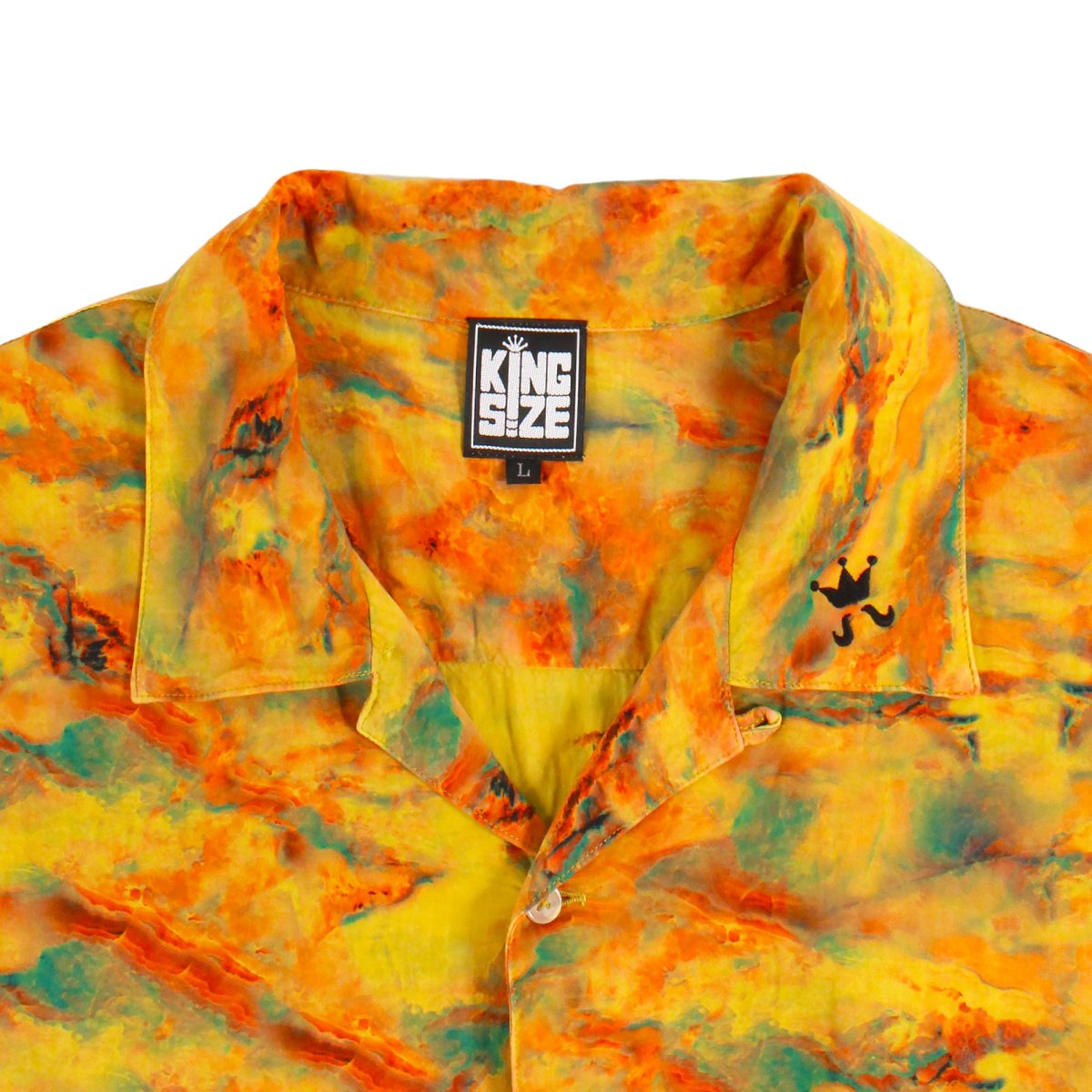 画像3: KINGSIZE（キングサイズ）“OVER DYE PATTERN SHIRT” (3)