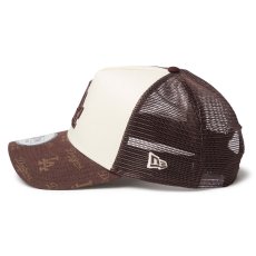 画像5: NEWERA（ニューエラ）“9FORTY A-Frame トラッカー MLB Jacquard ロサンゼルス・ドジャース ブラウン” (5)