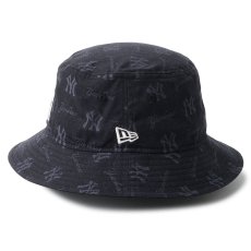 画像5: NEWERA（ニューエラ）“バケット01 MLB Jacquard ニューヨーク・ヤンキース ブラック” (5)