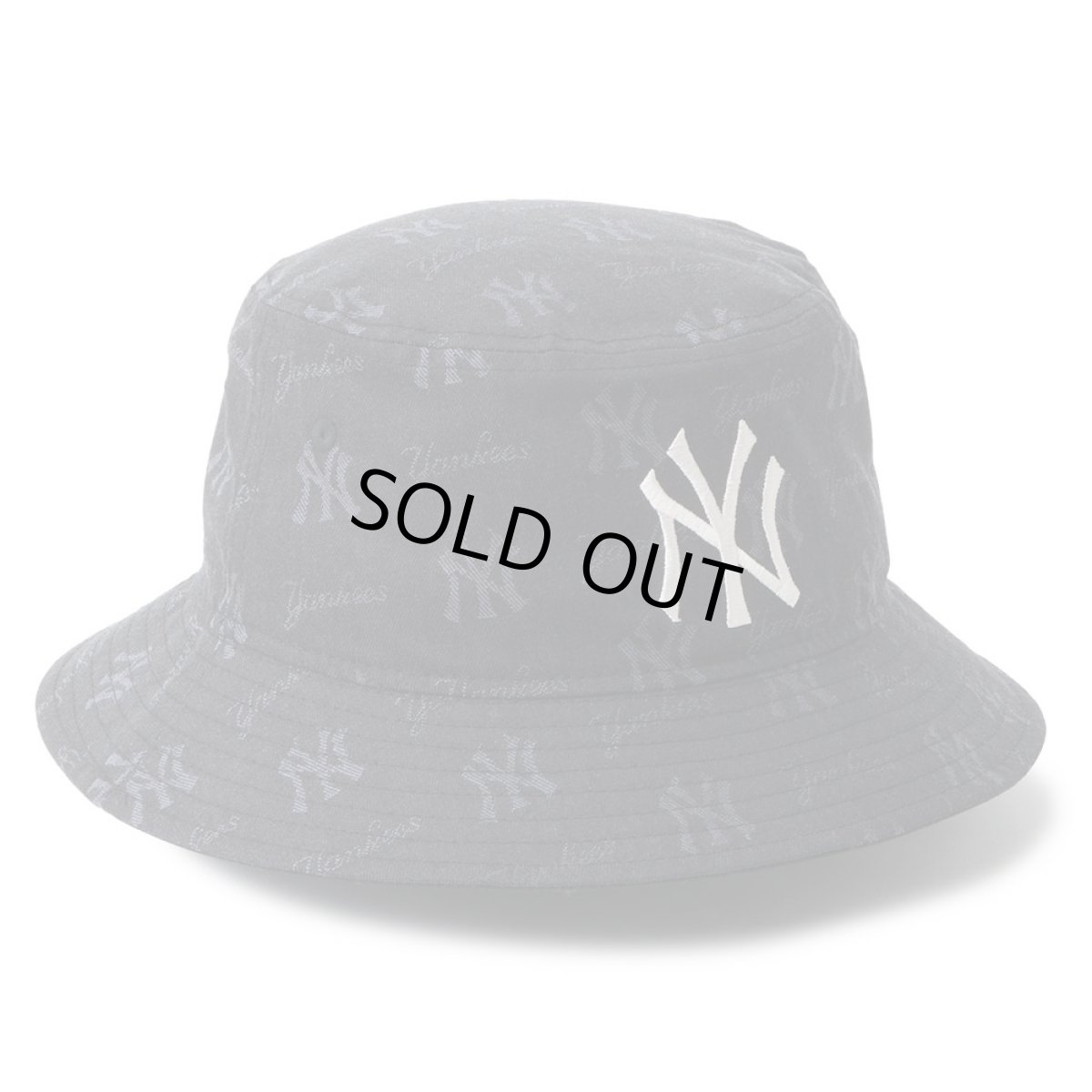 画像3: NEWERA（ニューエラ）“バケット01 MLB Jacquard ニューヨーク・ヤンキース ブラック” (3)