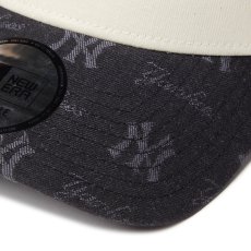 画像9: NEWERA（ニューエラ）“9FORTY A-Frame トラッカー MLB Jacquard ニューヨーク・ヤンキース ブラック” (9)