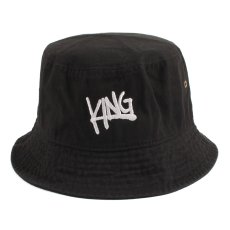 画像2: KINGSIZE（キングサイズ）“DRAW LOGO BUCKET HAT” (2)
