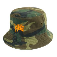 画像1: KINGSIZE（キングサイズ）“DRAW LOGO BUCKET HAT” (1)