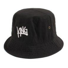 画像1: KINGSIZE（キングサイズ）“DRAW LOGO BUCKET HAT” (1)