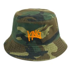 画像2: KINGSIZE（キングサイズ）“DRAW LOGO BUCKET HAT” (2)
