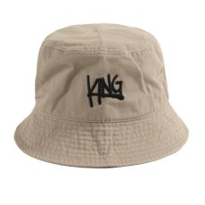 画像2: KINGSIZE（キングサイズ）“DRAW LOGO BUCKET HAT” (2)