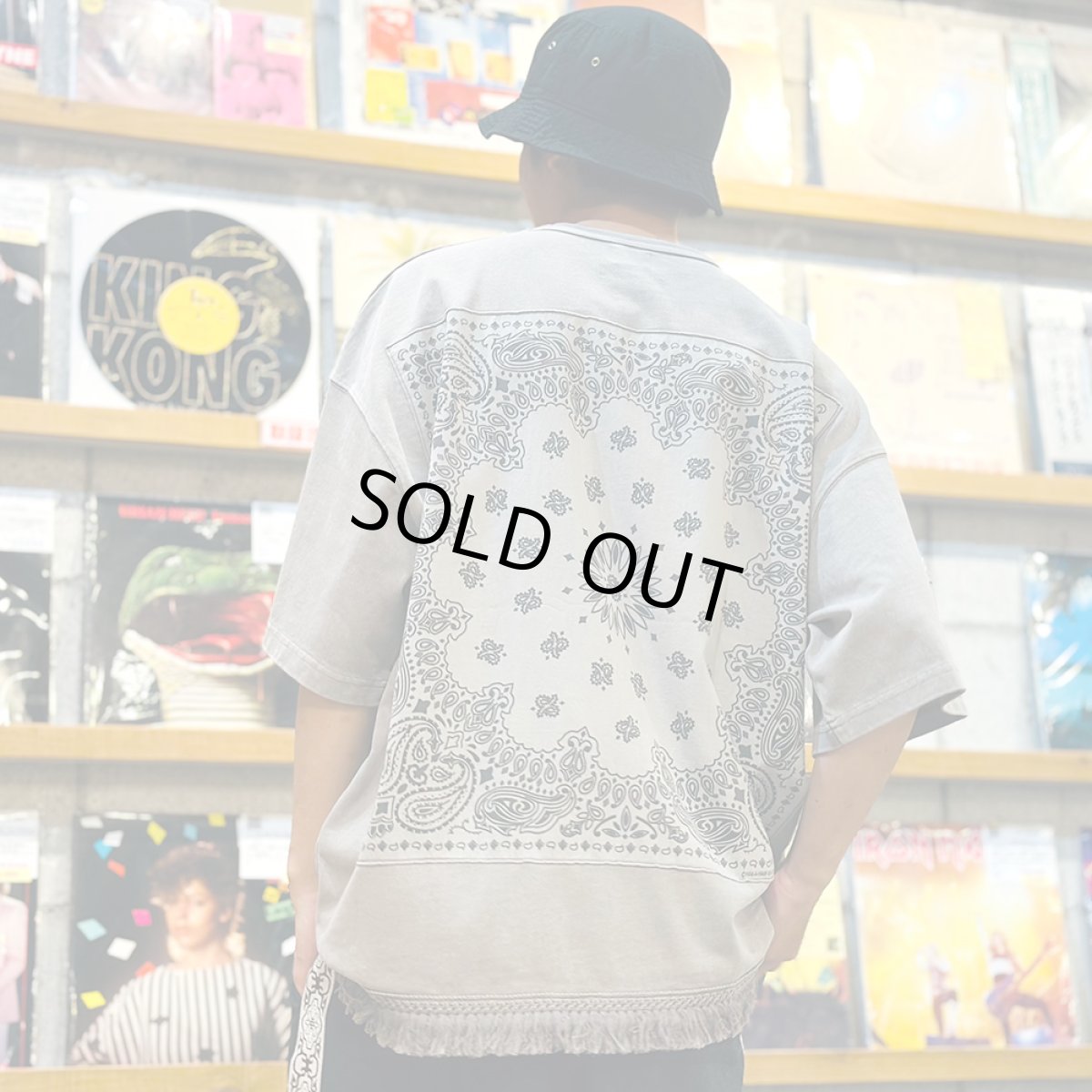 画像13: 【2026.07.02再入荷】PeeTee. (ピーティー) “LOVE AND PEACE BANDANA FRINGE TEE” (13)