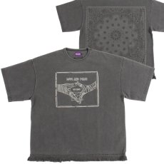 画像1: PeeTee. (ピーティー) “LOVE AND PEACE BANDANA FRINGE TEE” (1)