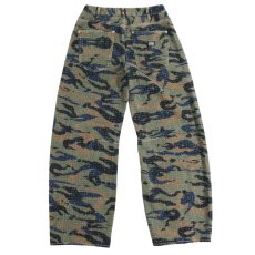 画像2: KINGSIZE（キングサイズ）“DAMAGE CAMO BARREL PANTS” (2)