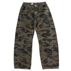 画像1: KINGSIZE（キングサイズ）“DAMAGE CAMO BARREL PANTS” (1)