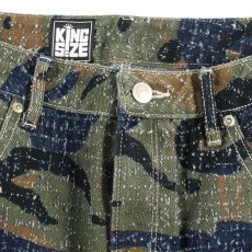 画像4: KINGSIZE（キングサイズ）“DAMAGE CAMO BARREL PANTS” (4)
