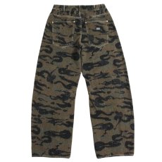 画像2: KINGSIZE（キングサイズ）“DAMAGE CAMO BARREL PANTS” (2)