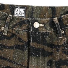 画像4: KINGSIZE（キングサイズ）“DAMAGE CAMO BARREL PANTS” (4)
