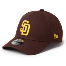 画像1: NEWERA（ニューエラ）“9FORTY サンディエゴ・パドレス バーントウッド/マニラ” (1)