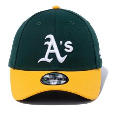 画像2: NEWERA（ニューエラ）“9FORTY オークランド・アスレチックス チームカラー” (2)