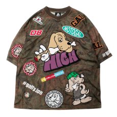 画像3: GALFY(ガルフィー) “ワッペンだらけでハイになってるTシャツ” (3)