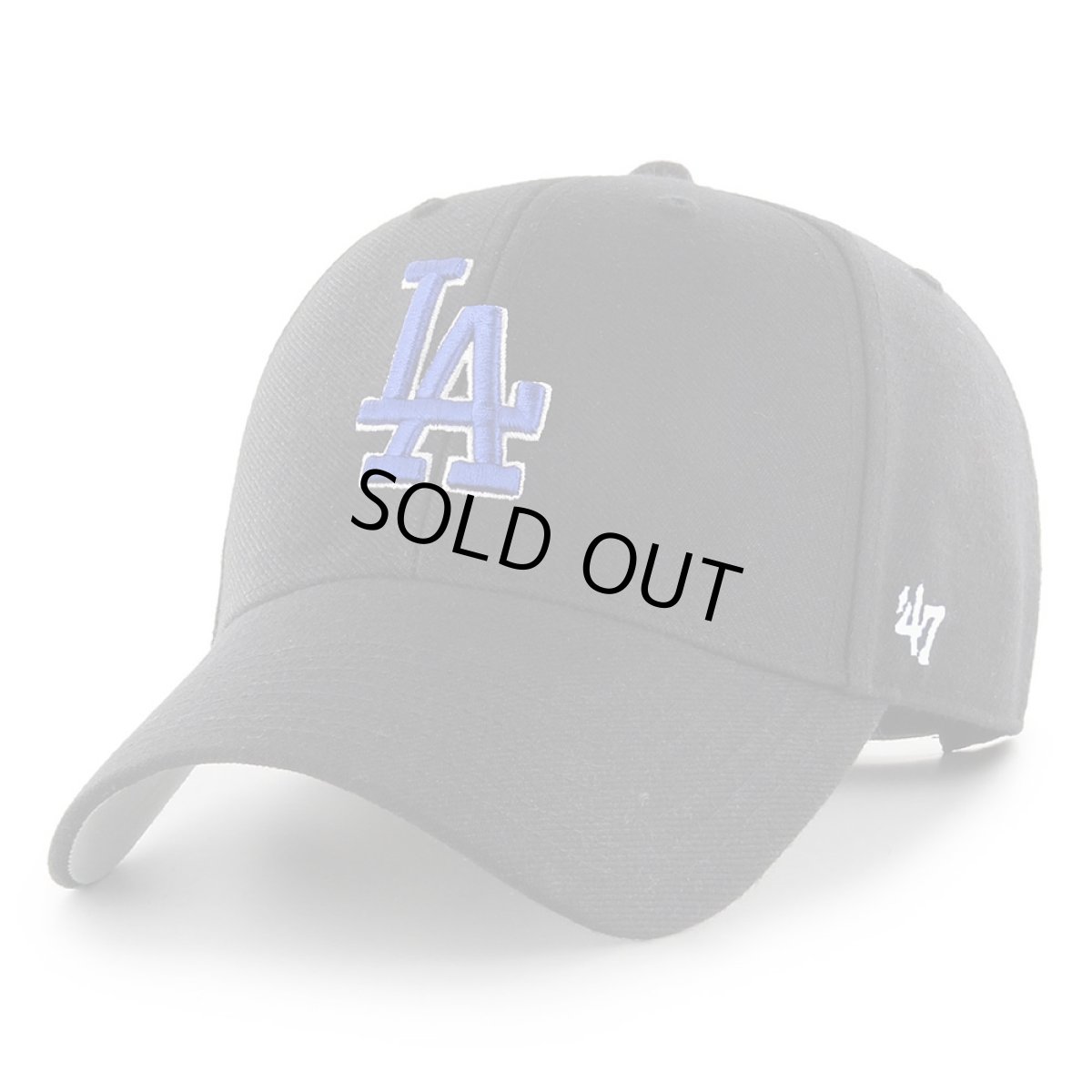 画像1: '47 (フォーティーセブン) “DODGERS ’47 MVP BLACKｘBLUE LOGO” (1)