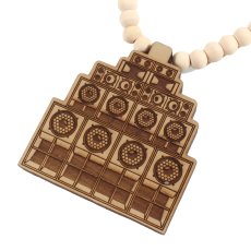 画像4: KINGSIZE（キングサイズ）“SOUND SYSTEM WOOD NECKLACE” (4)