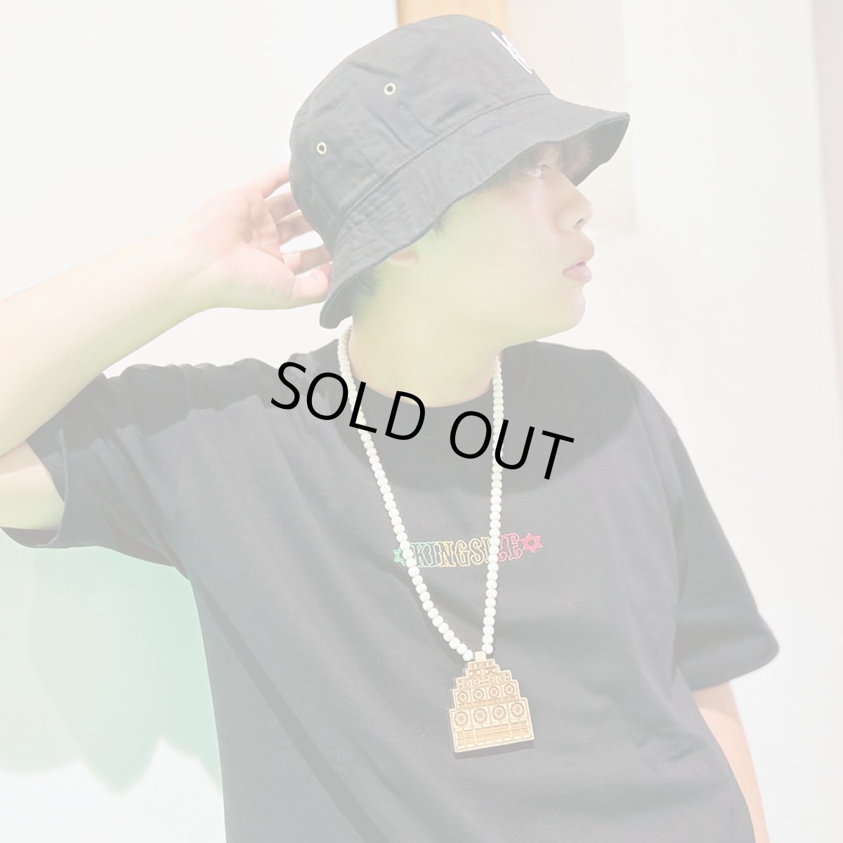 画像10: 【2026.06.20再入荷】KINGSIZE（キングサイズ）“SOUND SYSTEM WOOD NECKLACE” (10)