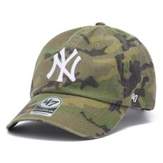 画像1: '47 (フォーティーセブン) “'47 CLEAN UP クリーンナップ ニューヨーク・ヤンキース MLB CAMO ウッドランドカモ” (1)