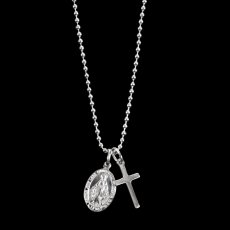 画像3: KINGSIZE（キングサイズ）“CROSS & MARIA NECKLACE” (3)