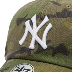 画像8: '47 (フォーティーセブン) “'47 CLEAN UP クリーンナップ ニューヨーク・ヤンキース MLB CAMO ウッドランドカモ” (8)