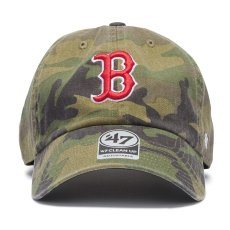 画像2: '47 (フォーティーセブン) “'47 CLEAN UP クリーンナップ ボストン・レッドソックス MLB CAMO ウッドランドカモ” (2)
