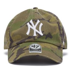 画像2: '47 (フォーティーセブン) “'47 CLEAN UP クリーンナップ ニューヨーク・ヤンキース MLB CAMO ウッドランドカモ” (2)