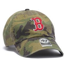 画像3: '47 (フォーティーセブン) “'47 CLEAN UP クリーンナップ ボストン・レッドソックス MLB CAMO ウッドランドカモ” (3)