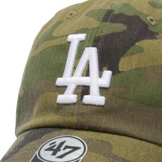画像8: '47 (フォーティーセブン) “'47 CLEAN UP クリーンナップ ロサンゼルス・ドジャース MLB CAMO ウッドランドカモ” (8)