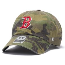 画像1: '47 (フォーティーセブン) “'47 CLEAN UP クリーンナップ ボストン・レッドソックス MLB CAMO ウッドランドカモ” (1)