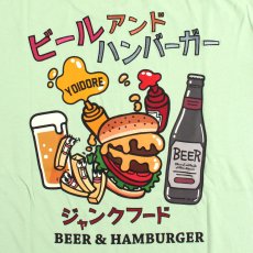 画像7: YOIDORE (ヨイドレ) “ビールとジャンクフード TEE” (7)
