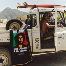 画像8: SLOWTIDE (スロウタイド)ｘBOB MARLEY “ONE LOVE BEACH TOWEL” (8)