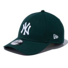 画像1: NEWERA（ニューエラ）“9FORTY ニューヨーク・ヤンキース ダークグリーン × ホワイト” (1)