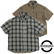 画像1: KINGSIZE（キングサイズ）“DOUBLE GAUZE REVERSIBLE SHIRT” (1)