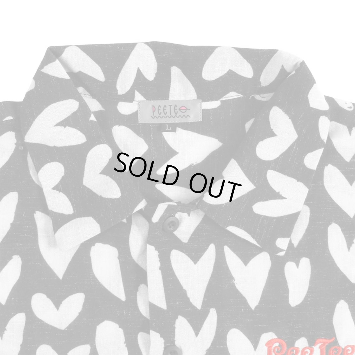 画像3: PeeTee. (ピーティー) “HEART PATTERN S/S SHIRTS” (3)