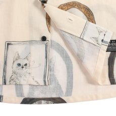 画像5: KINGSIZE（キングサイズ）“VINTAGE CAT PRING S/S SHIRT” (5)