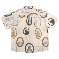 画像2: KINGSIZE（キングサイズ）“VINTAGE CAT PRING S/S SHIRT” (2)