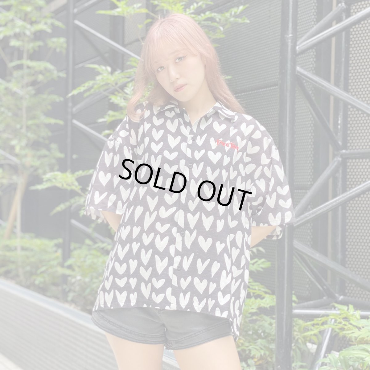 画像11: PeeTee. (ピーティー) “HEART PATTERN S/S SHIRTS” (11)